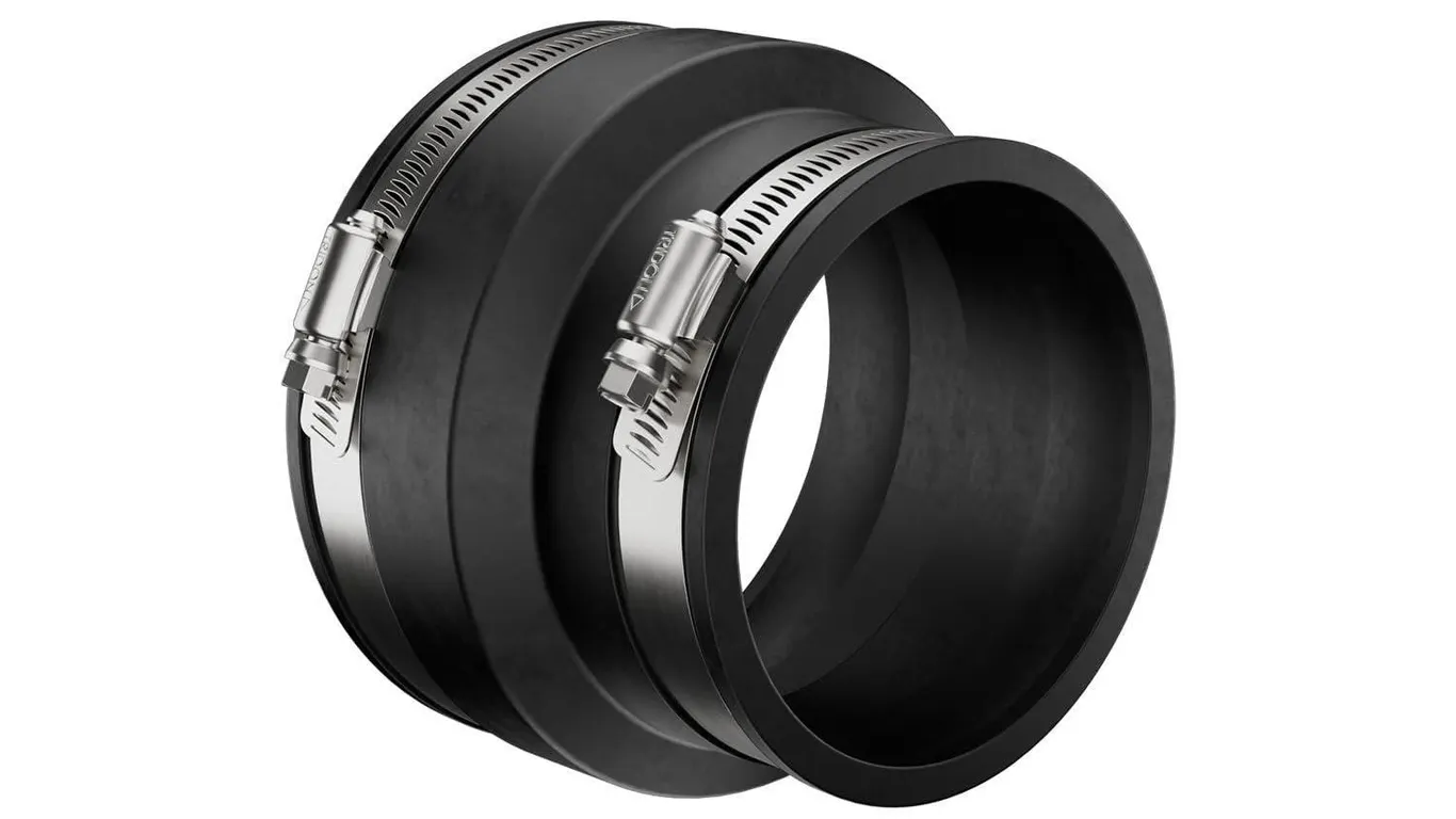 Fernco P1056-54 Flexible PVC Pipe Coupling 4-5in