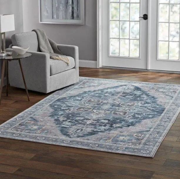 Everwash Washable Area Rug 66 x 96
