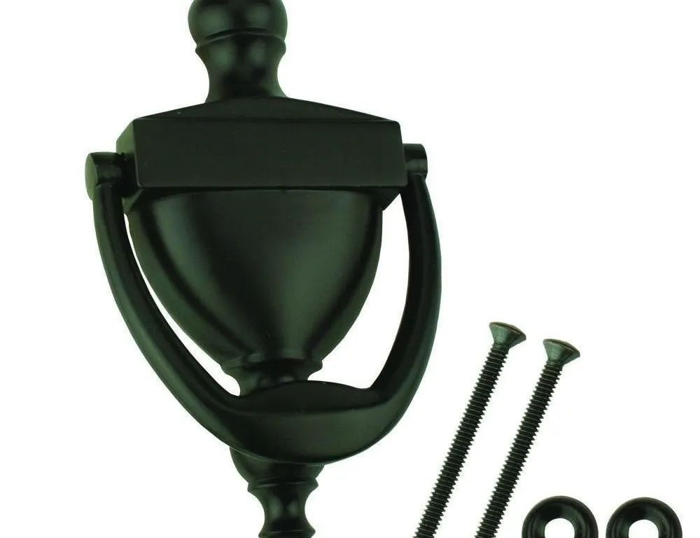 Everbilt 6-516 in. Oil-Rubbed Bronze Door Knocker