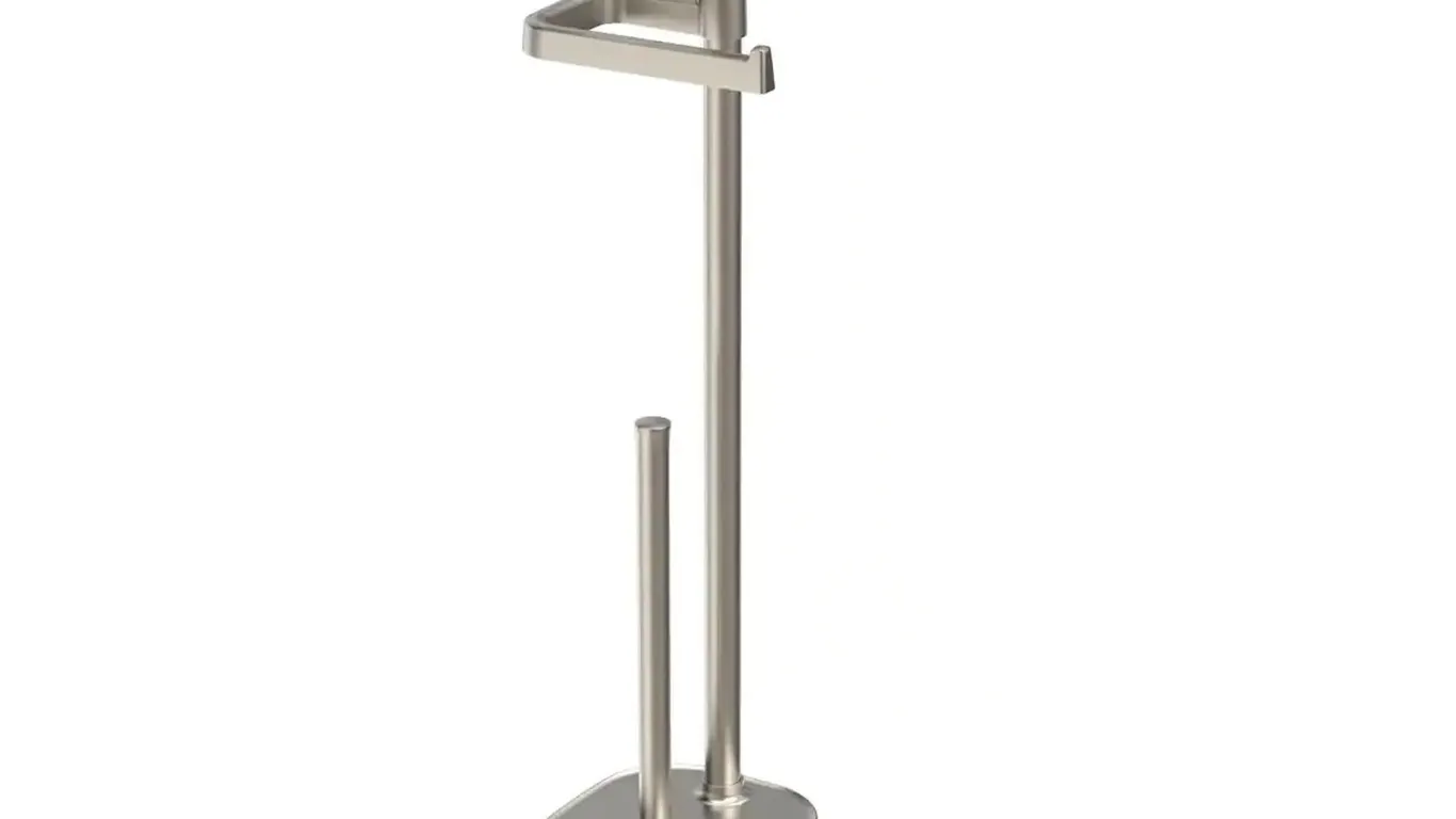 Delta 46609-FN Toilet Paper Holder With Shelf