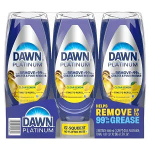 Dawn Platinum Dish Soap 20.5oz 3pk