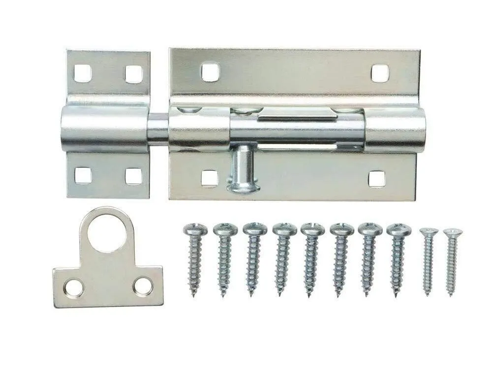 Crown Bolt 5 In. Zinc-Plated Heavy Duty Barrel...