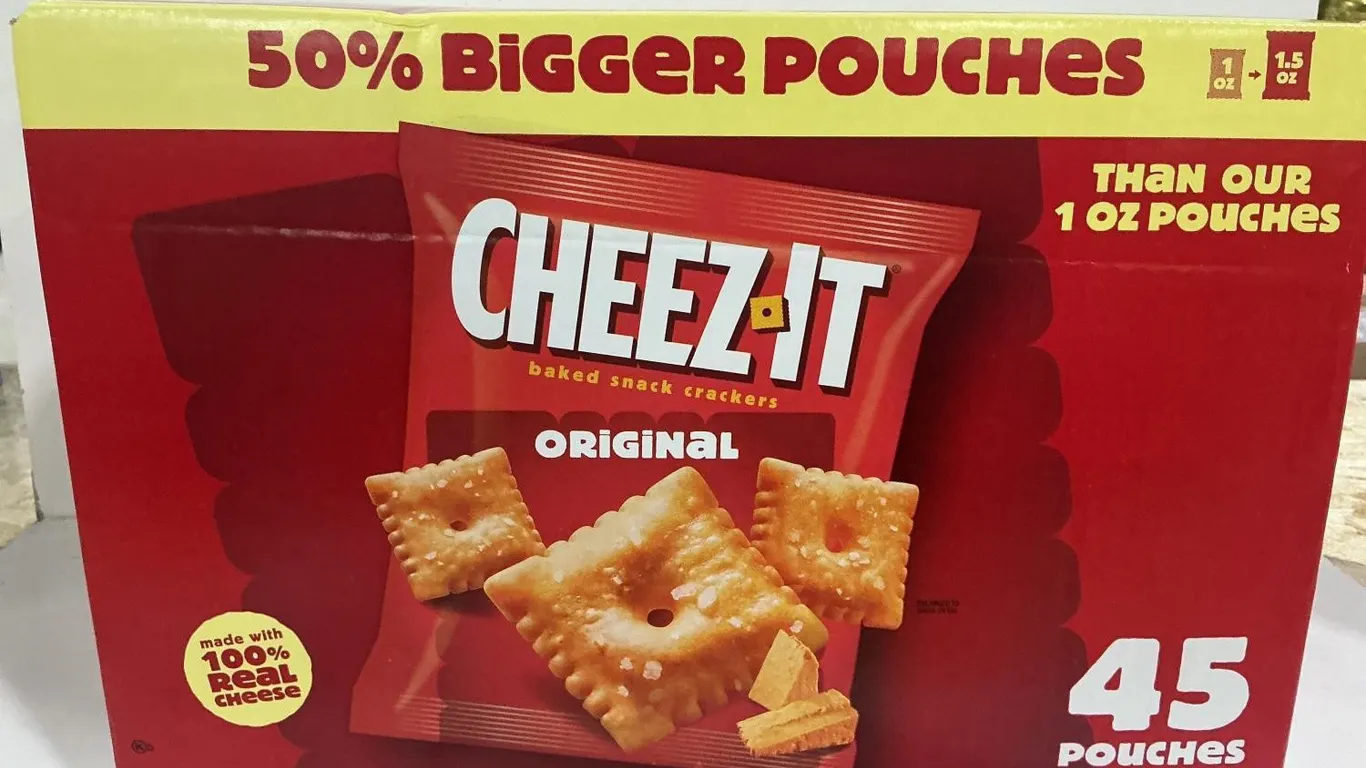 Cheez-It Original Crackers 67.5 Oz 45ct Box