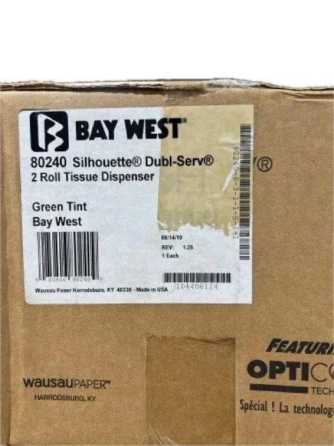 Bay West 80240 Silhouette 2 Roll Tissue Dispenser