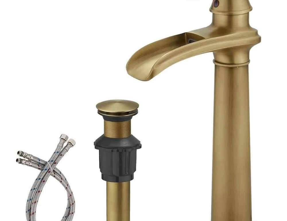 Bathadore BAF0167BDH-ANTI Waterfall Vessel Faucet