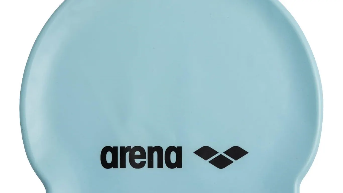 Arena Classic Silicone Swim Cap Pastel Blue