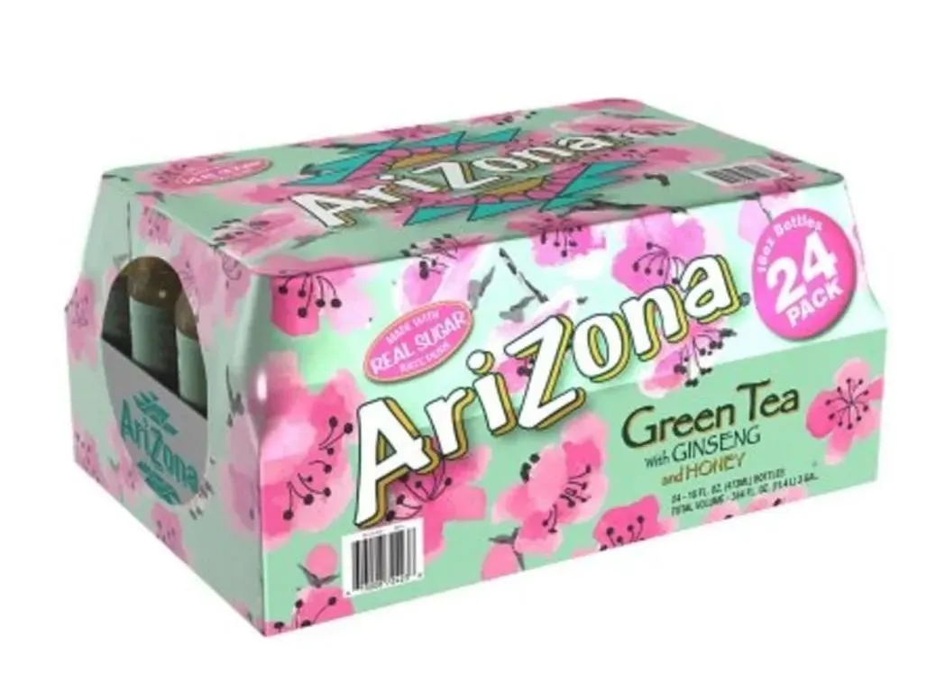 Arizona Green Tea With Ginseng And Honey 16oz 24pk