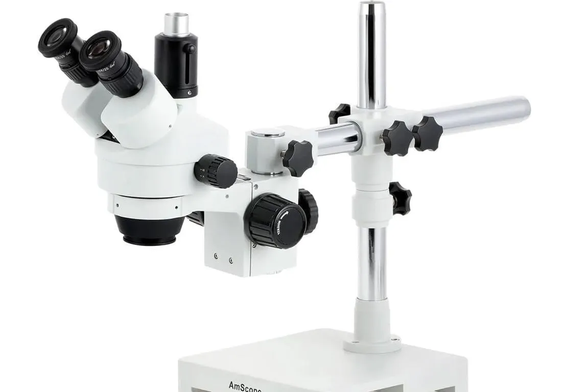 AmScope SM-3T Trinocular Stereo Zoom Microscope