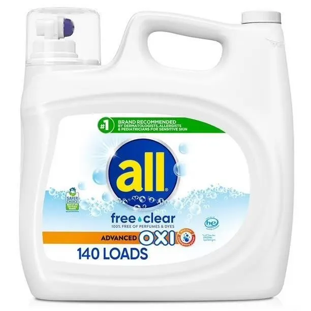 All Free And Clear Advanced Oxi Detergent 208oz