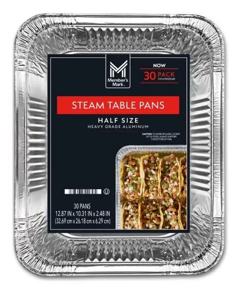 Aluminum Steam Table Pans Half Size