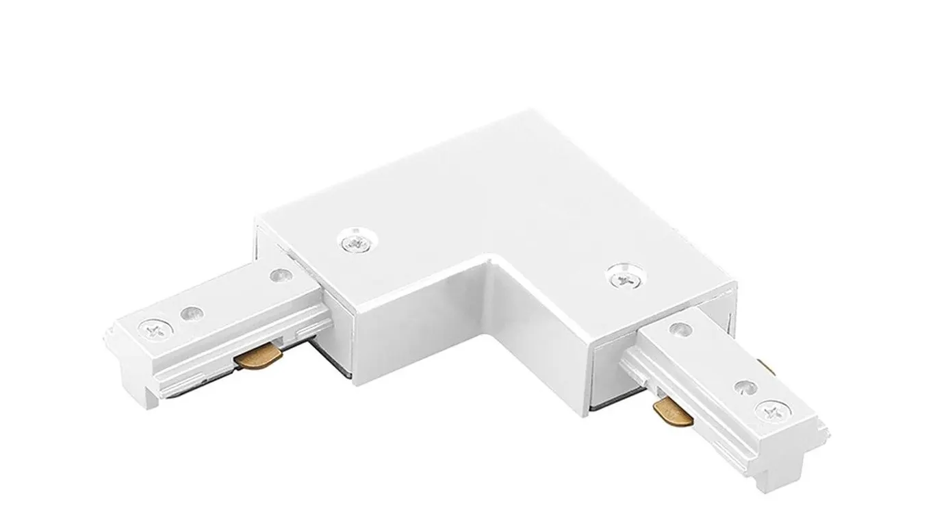Wac Lighting H Track Left L Connector White