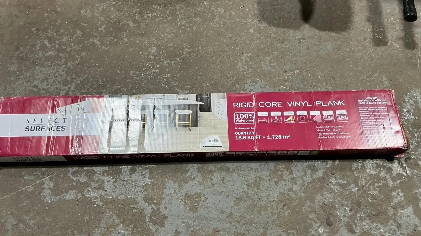 Select Surfaces Lancaster Vinyl Plank 18.6 Sq Ft