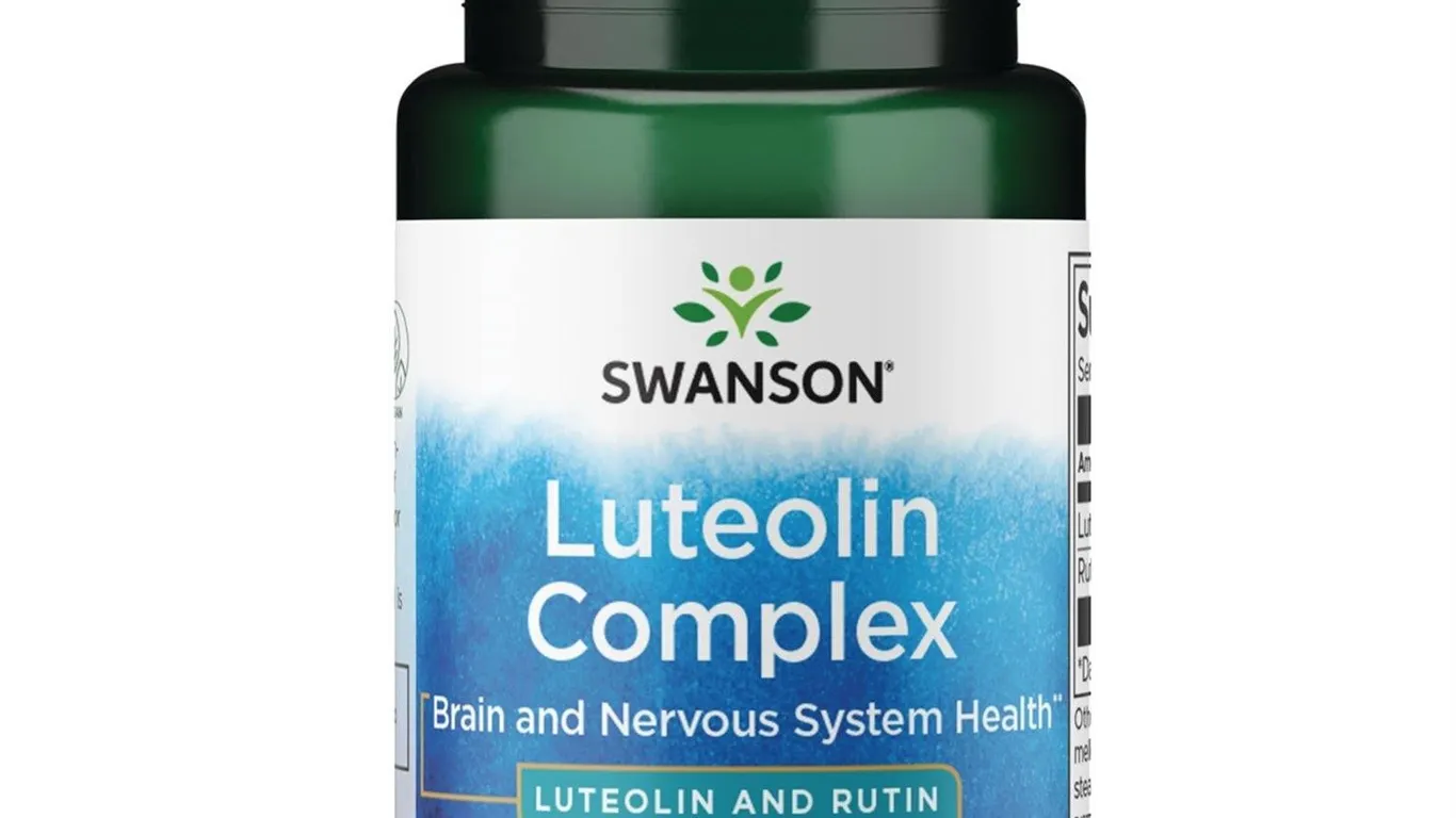 Swanson Luteolin Complex with Rutin 30 V