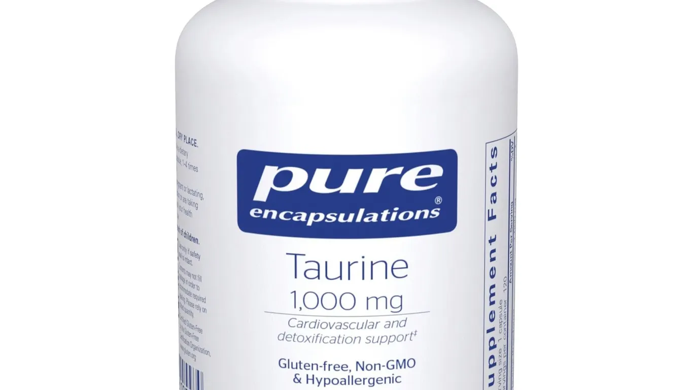 Pure Encapsulations Taurine 1000 Mg 120 Capsules