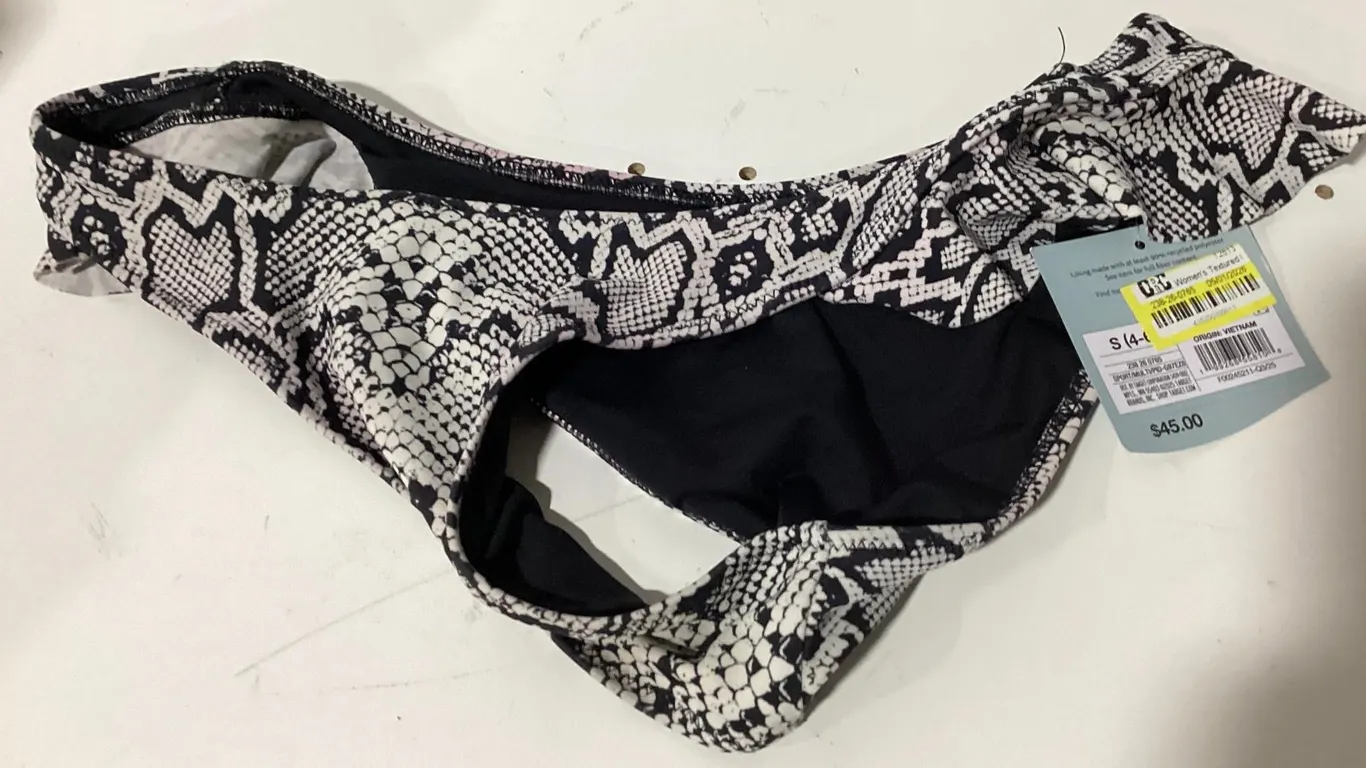 Target Womens Snake Print Bikini Bottom Small