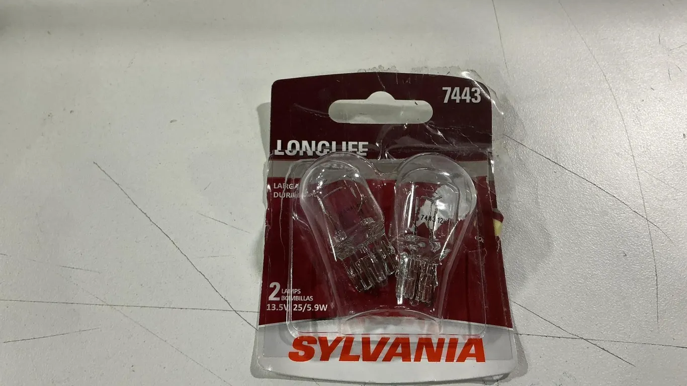 SYLVANIA 7443 Long Life Bulbs 2 Count $7.25