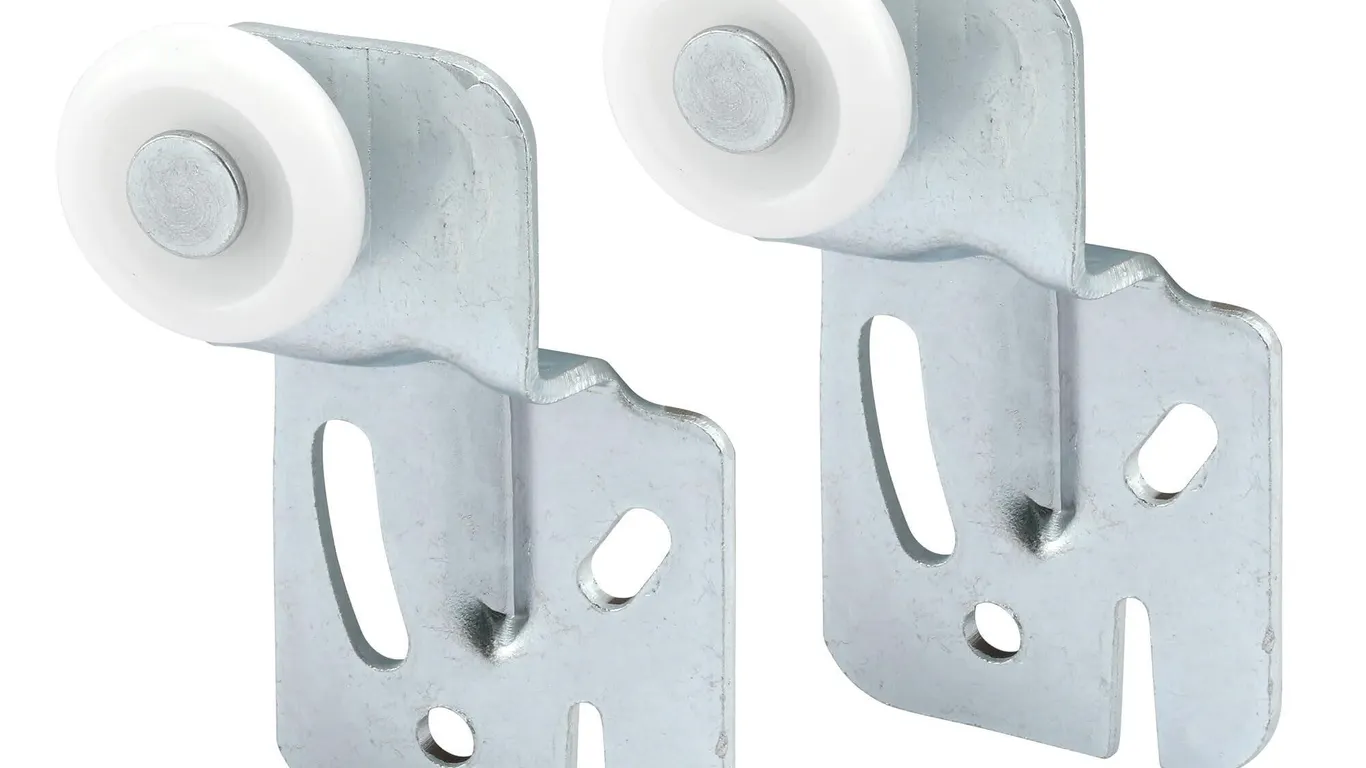 Prime-Line Closet Door Roller 78 in. Wheel 2 Pk
