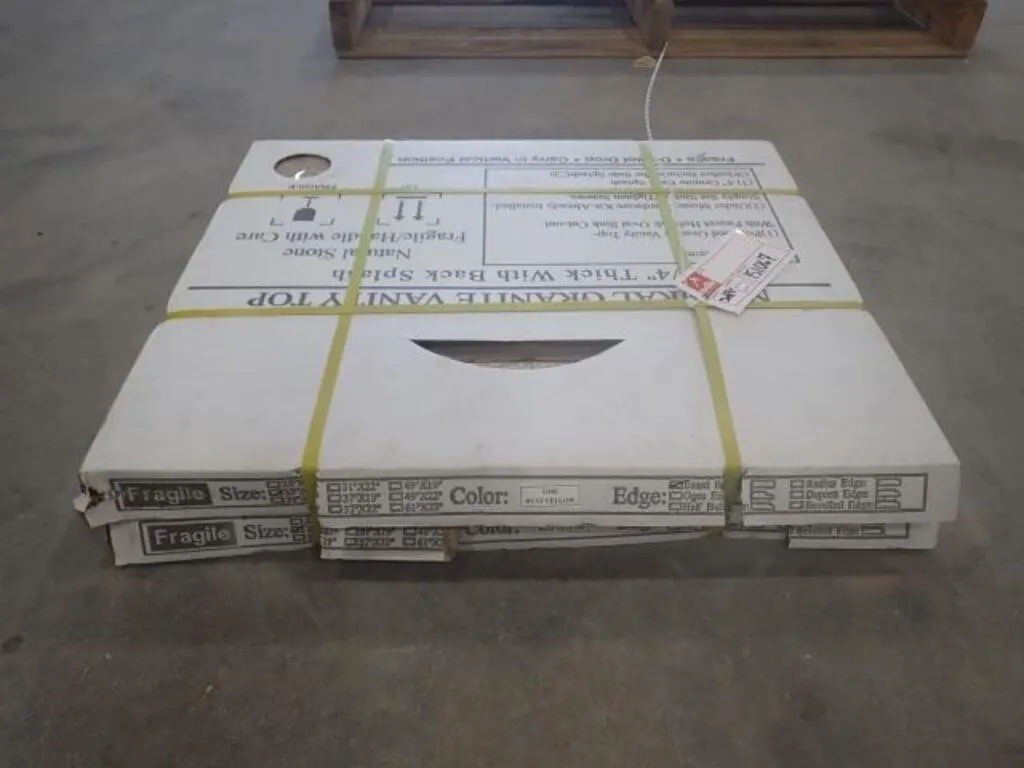 Qty Of (2) 3/4 Thick Natural Granite Vanity Tops