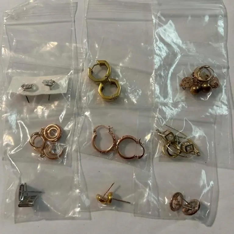 Earrings lot various styles
