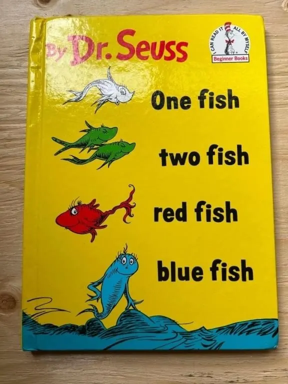 Dr. Seuss fish book