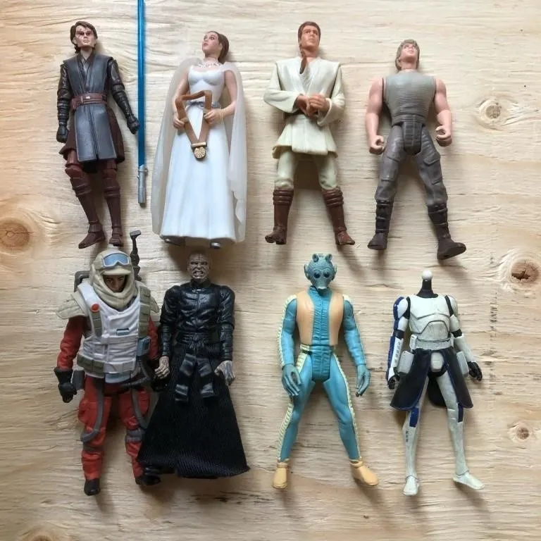 Star Wars action figure lot