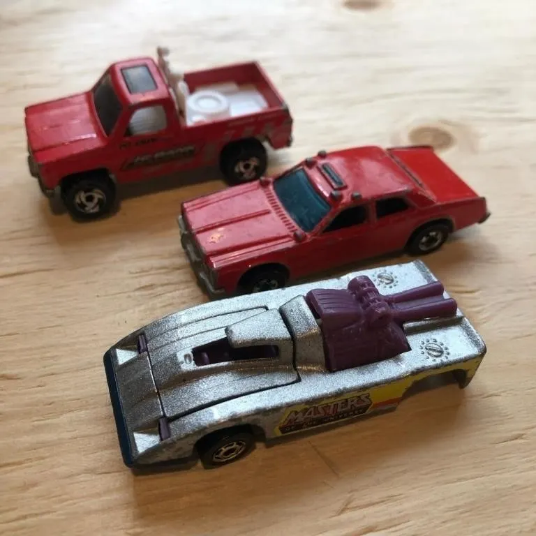 Diecast car truck lot
