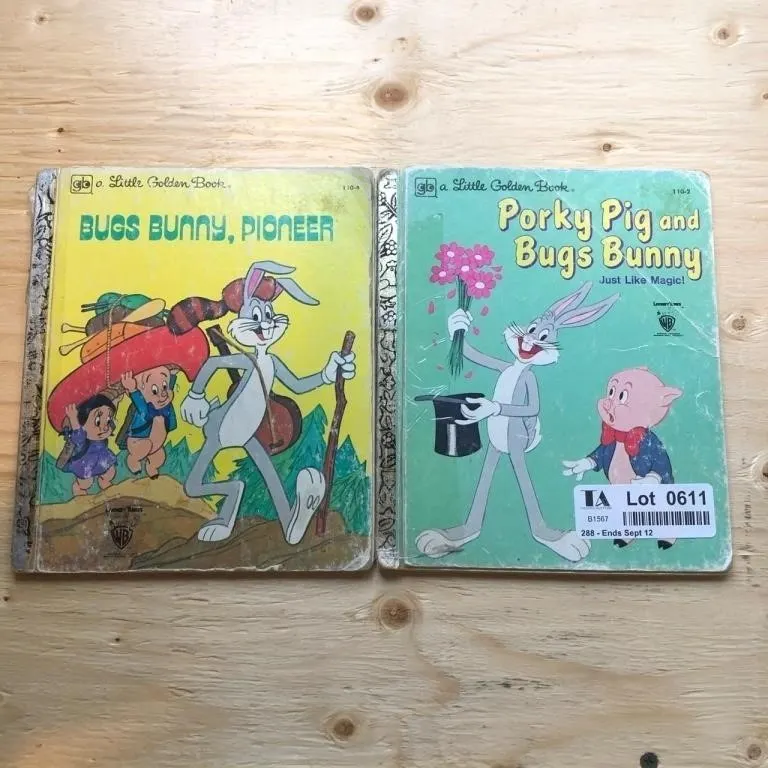 Kids book lot, Bugs Bunny