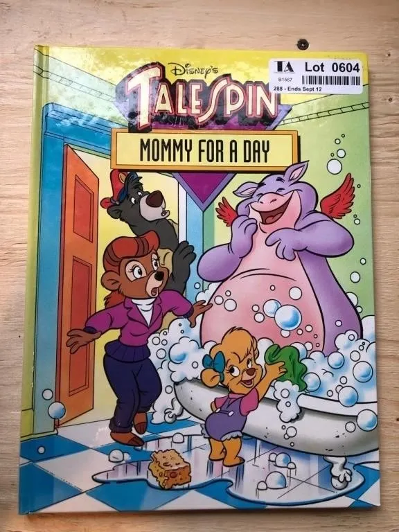 Tale spin Disney book