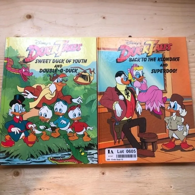 Disney DuckTales book lot