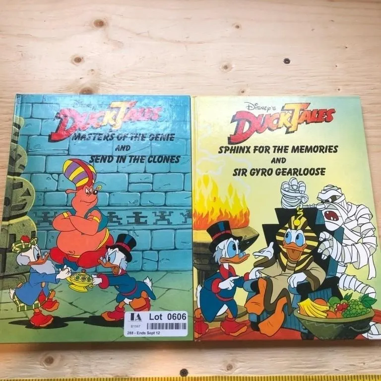 Disney DuckTales book Lot