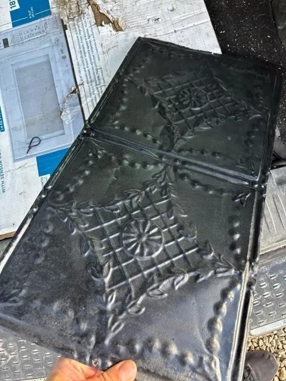 Tin ceiling decorative tile