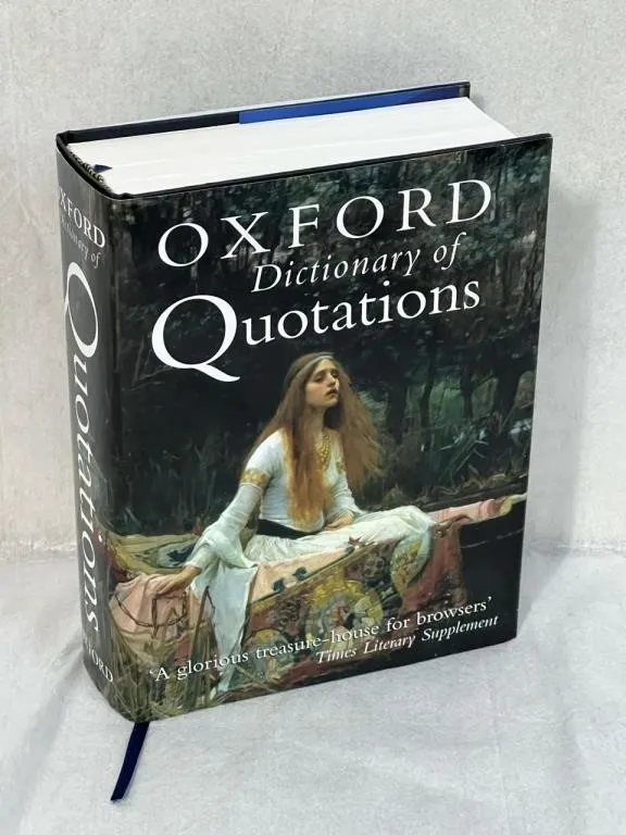 Oxford Dictionary of Quotes