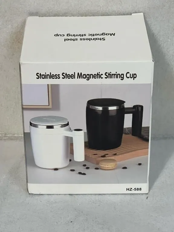 New Stainless Steel Automatic Stirring Mug