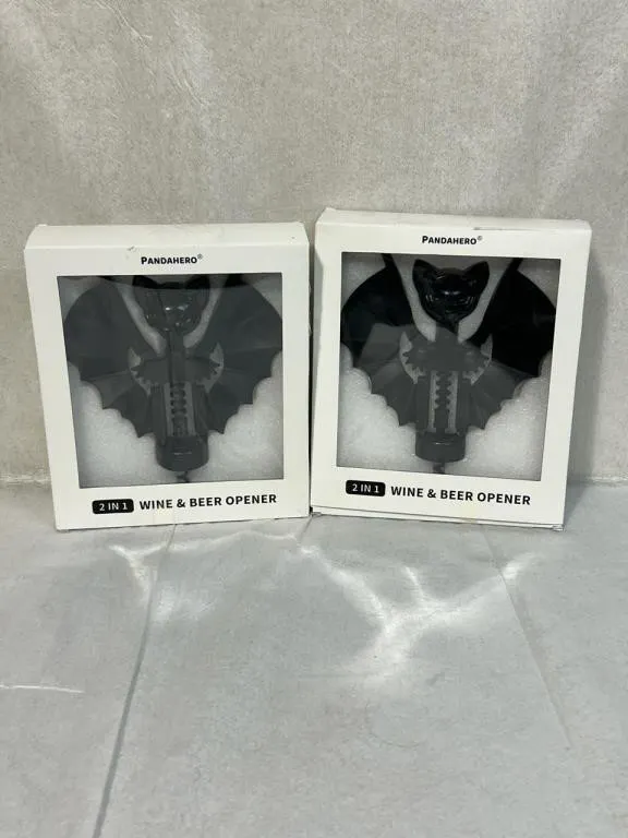 2 New Goth 2 in 1 Bottle Openers