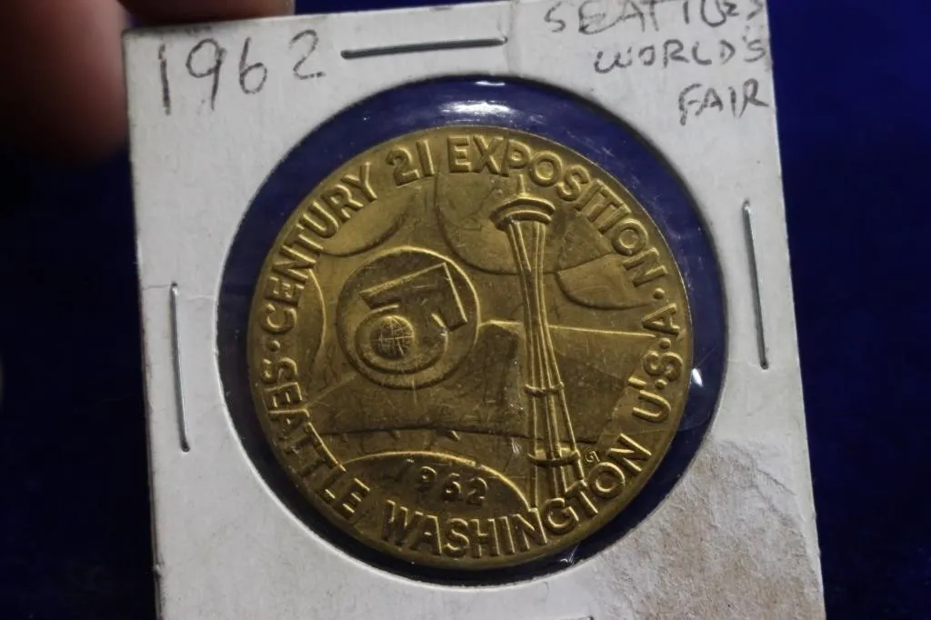 1962 Seattle World's Fair Century 21 Token