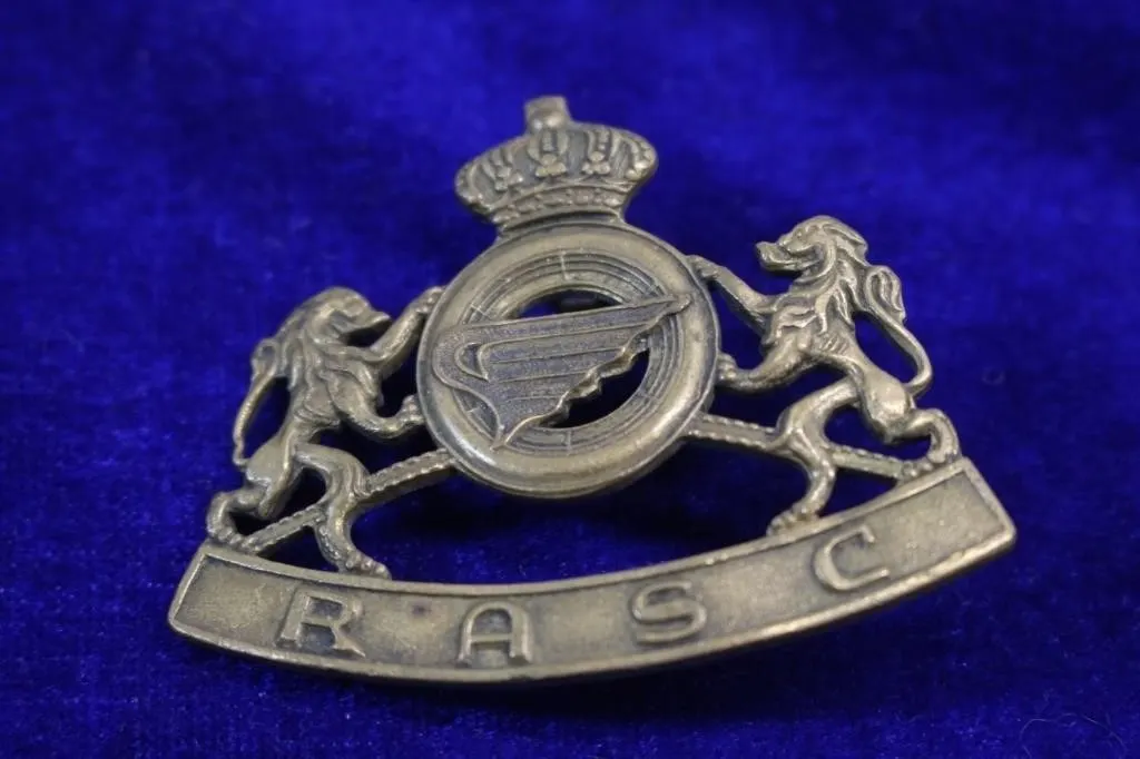 Belgian Royal Army Cap Badge (RASC)