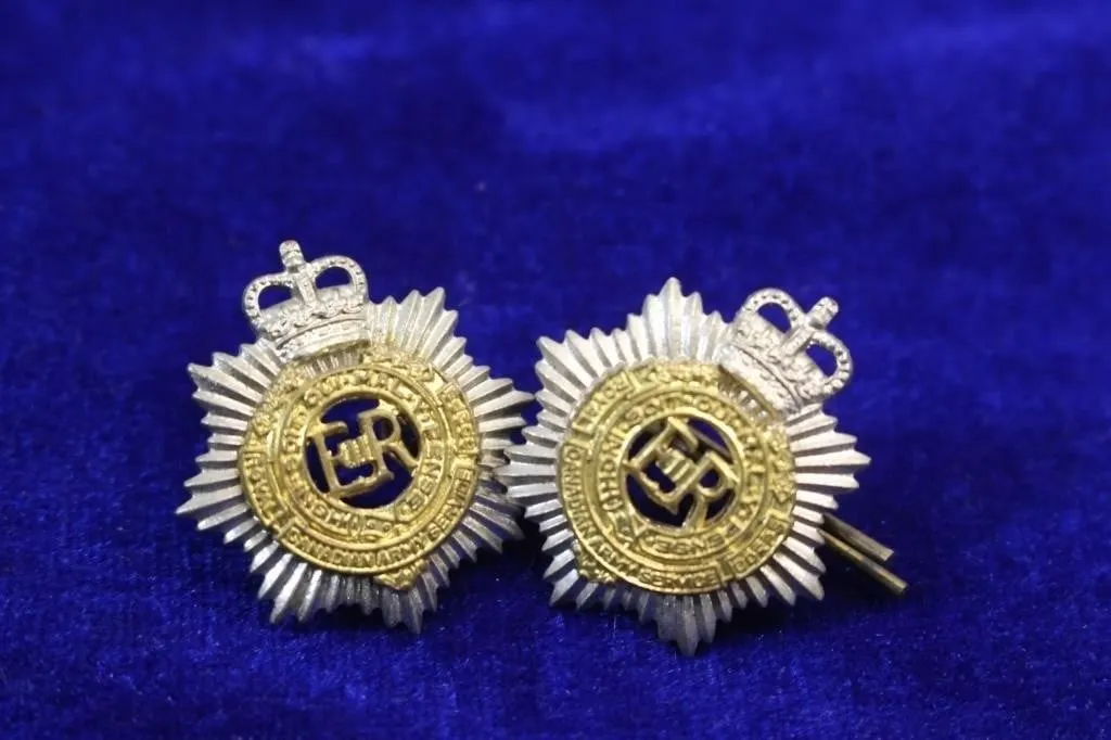 RCASC Collar Badge Pins (Pair)