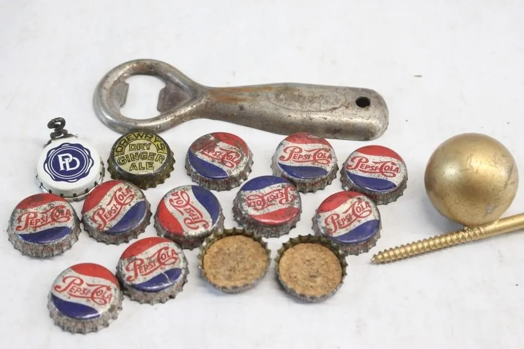 Vintage Pepsi-Cola Drewrys Cork Lined Bottle Cap
