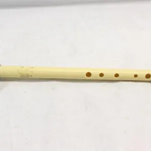 Vintage Ivory-Colored Fife/Flute with Engraved