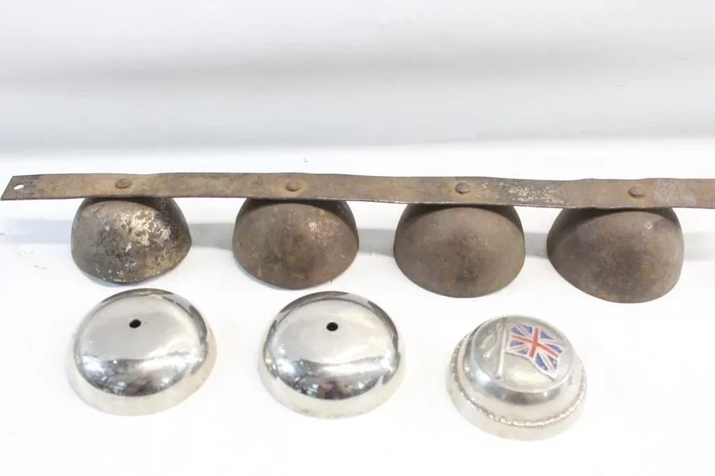 Vintage vehicle horn bulbs & lamp caps set
