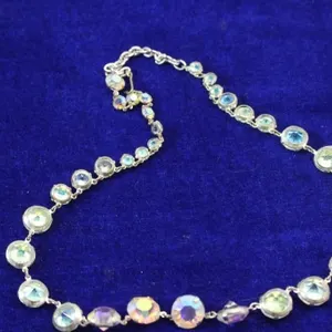 17" Austrian Crystal Riviere Necklace