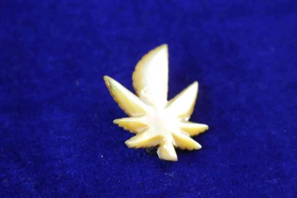 Mother of Pearl Bud Brooch
