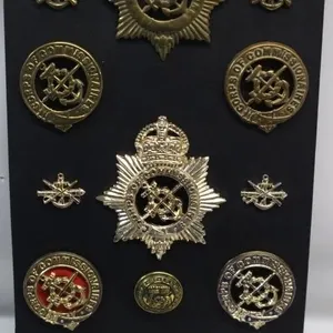 Corps of Commissionaires Badges & Buttons Lot