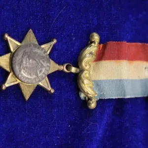 8-Point Star Medal, Veterans Association, Ribbon