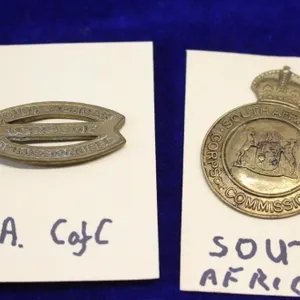 South African Corps of Commissionaires Badges