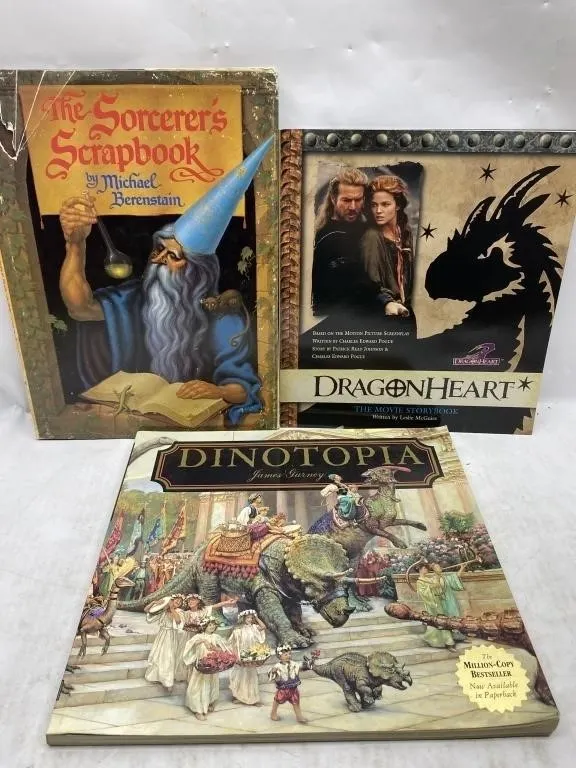 Fantasy Book Lot: Sorcerer's Scrapbook,