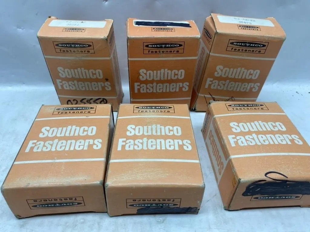 Southco Fasteners Boxes, Lot of 6