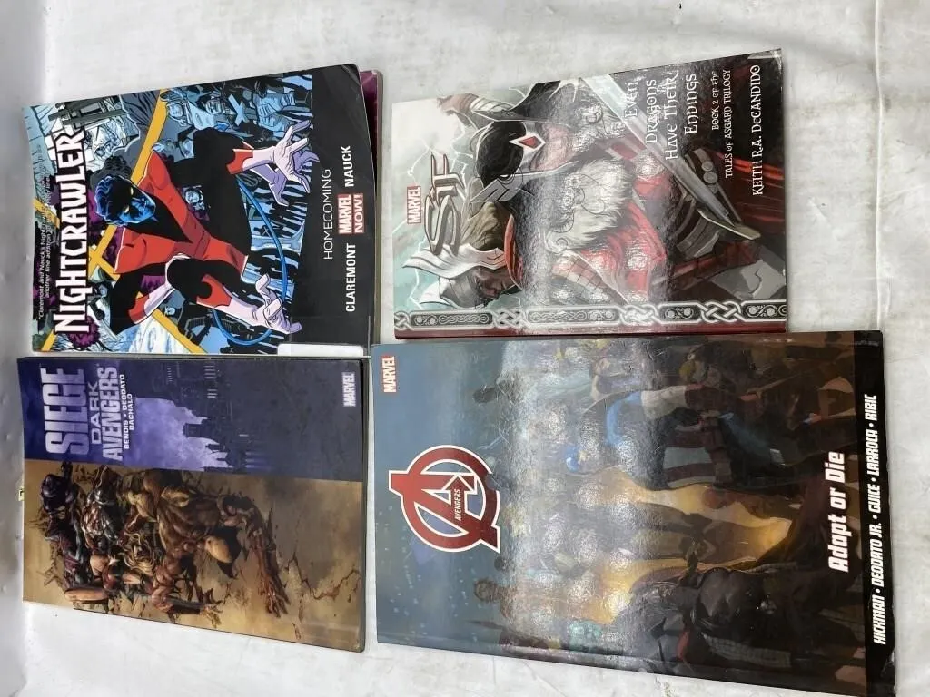 Marvel Graphic Novel Lot: Nightcrawler, Siege,