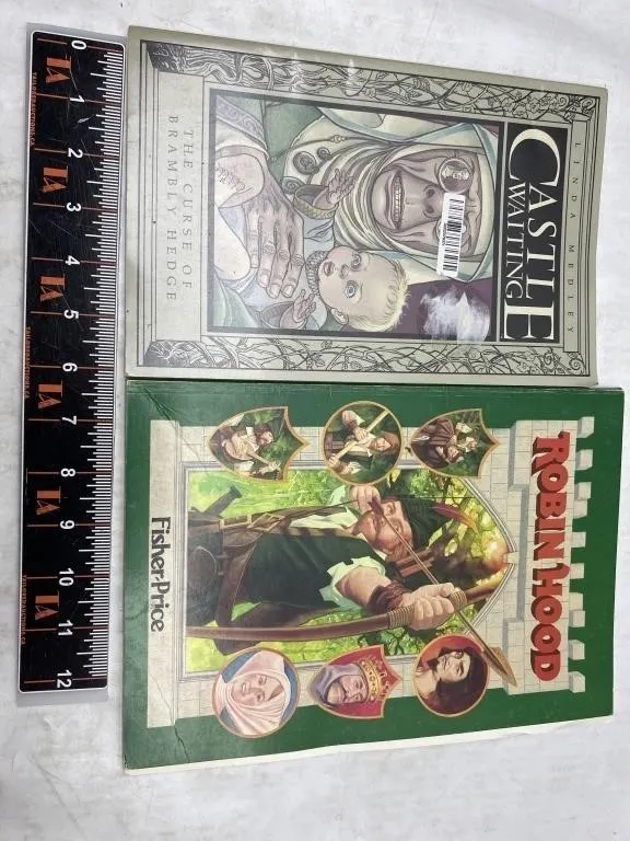 Castle Waiting & Fisher-Price Robin Hood books