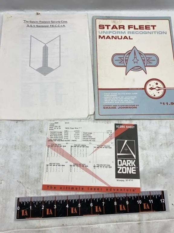 Star Fleet Uniform Recognition Manual
